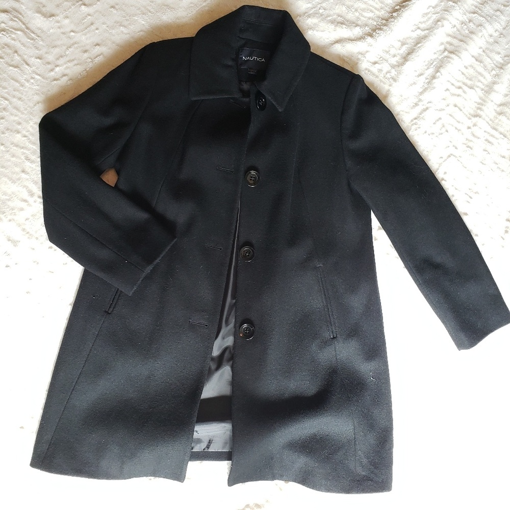 EUC Nautica Wool Blend Peacoat